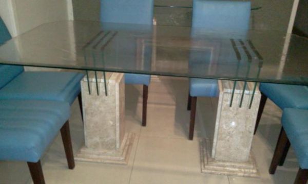 MESA TAMPO DE VIDRO