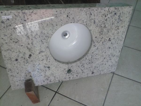 LAVABO GRANITO BRANCO DALLAS