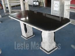 MESA BRANCA PRETO